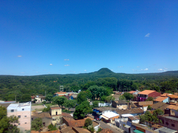 CAACUPÉ DESDE EL MIRADOR DEL SANTUARIO (FOTOGRAFÍAS DEL PORTALGUARANI.COM)